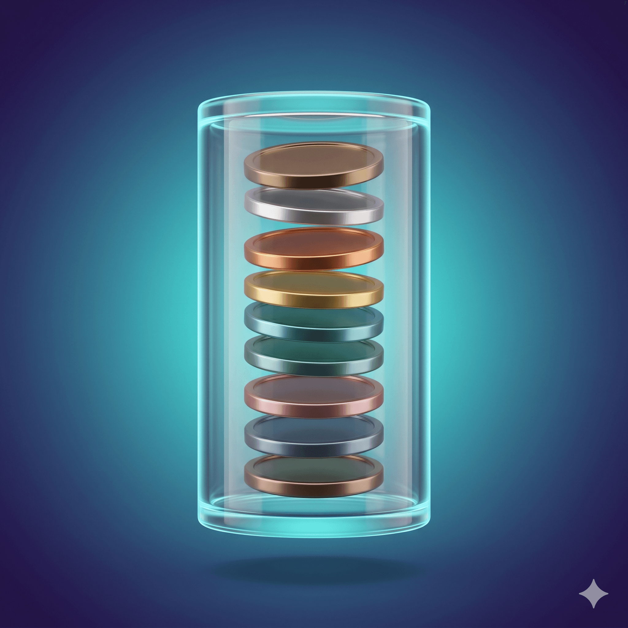 Top 10 coins RP vol20% constrained